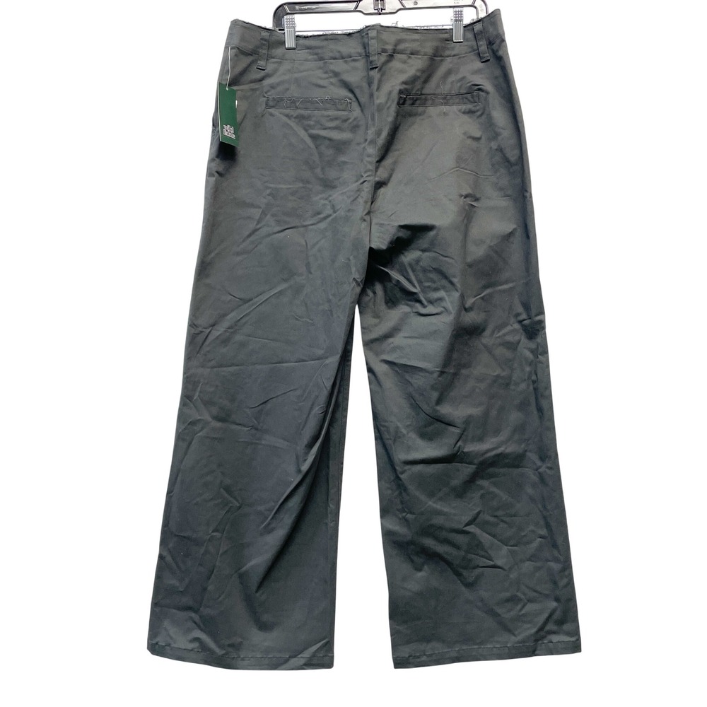 Wild Fable Women's Dark Gray Wide Leg Raw Hem Waistband Pants Size XXS - Picture 3 of 7